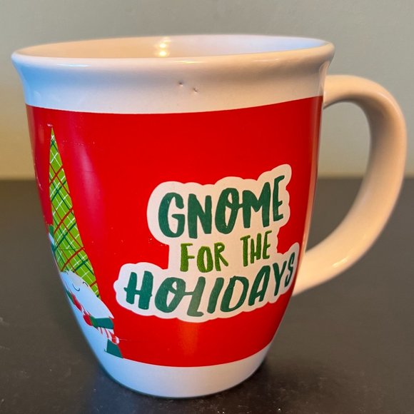 ROYAL NORFOLK “Gnome for the Holidays” Christmas Holiday Season Mug - Picture 1 of 7